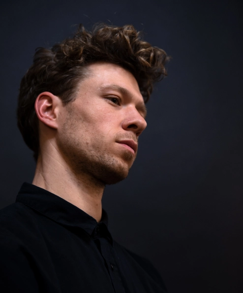 Professional barber student portrait – TheBarber.ch Zurich Barber School by Master Eddine Belaid