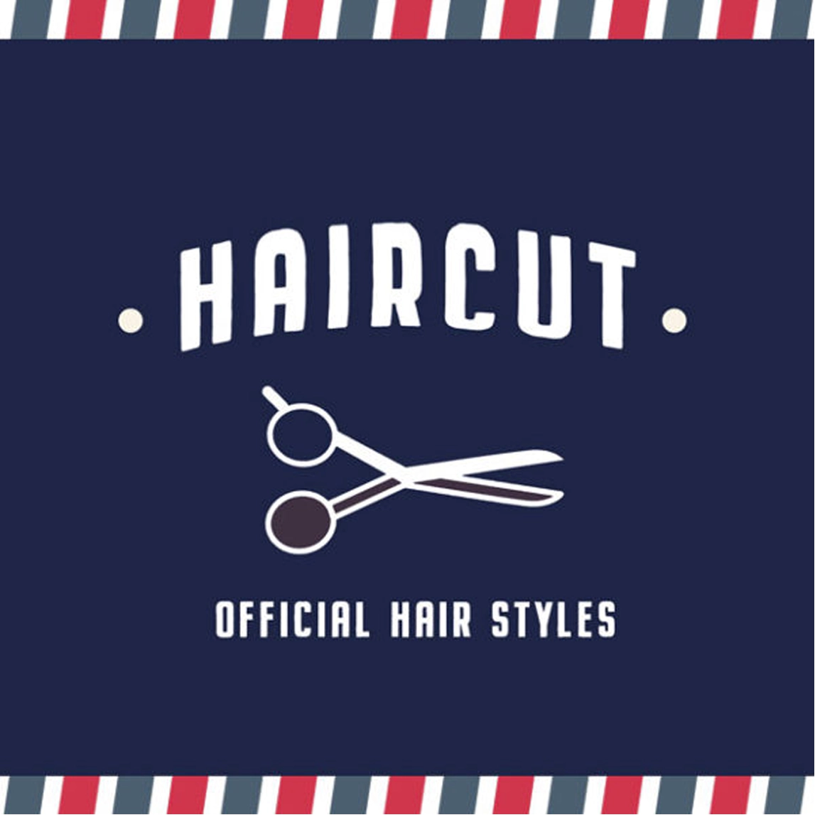 TheBarber.ch Haircut voucher with scissors – Official Hair Styles professional men's haircut Zurich